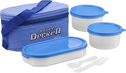 Milton Double Decker Plastic Lunch Box