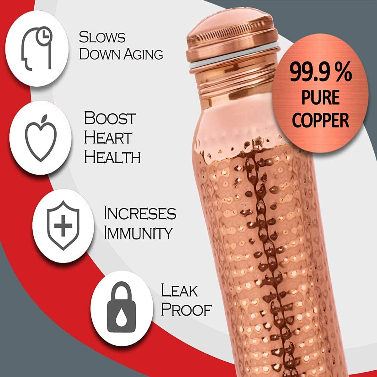 Milton Copper Jewel 1000 Water Bottle