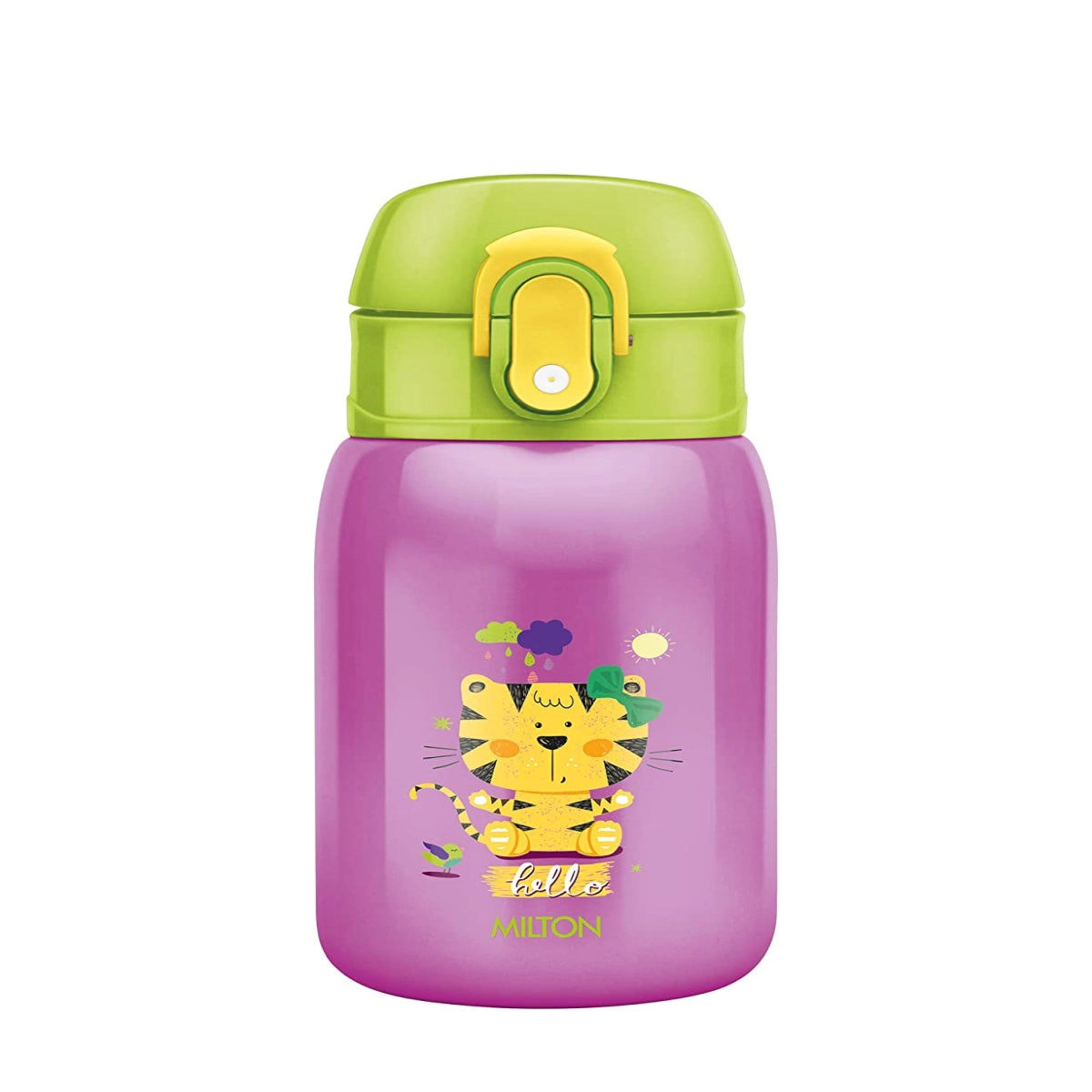 Milton Thermosteel Jolly 275,Pink Bottle Flask - 375 ml