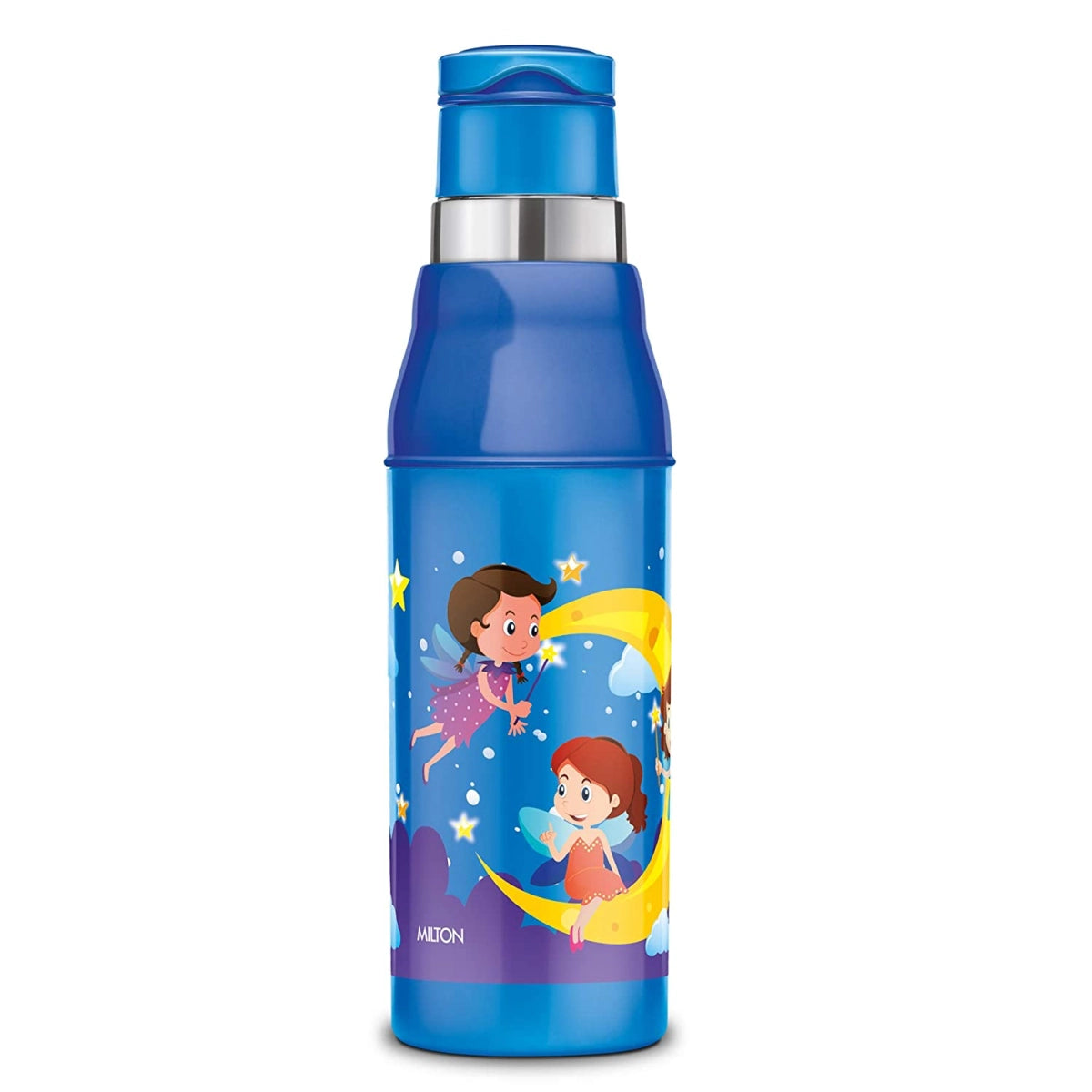 Milton Kool Steelight Insulated Inner Steel Water Bottle for Kids - 600ML