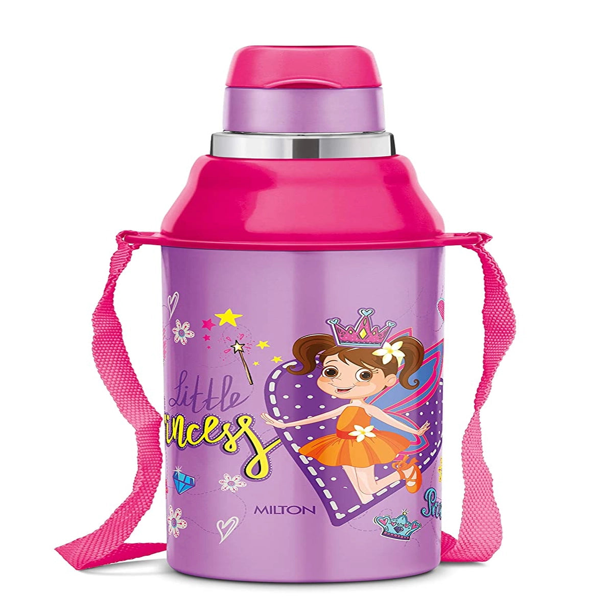Milton Kool Steelight Insulated Inner Steel Water Bottle for Kids - 400ml
