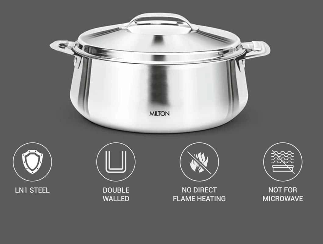 Milton Luxuria Casserole silver