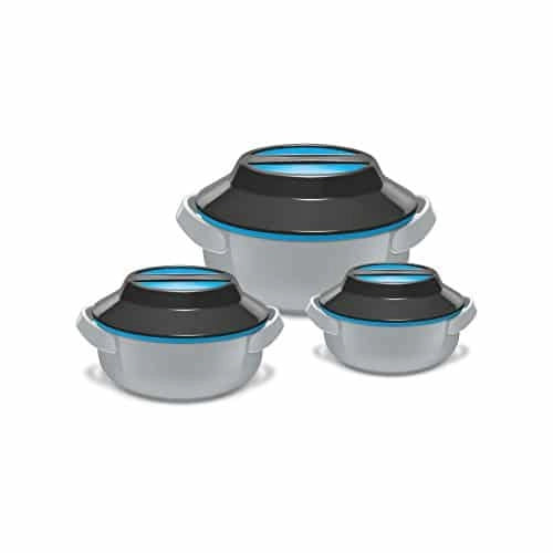 Milton Microwow Casserole 3-Pcs Gift Set-500/1000/1500 (Assorted Color)