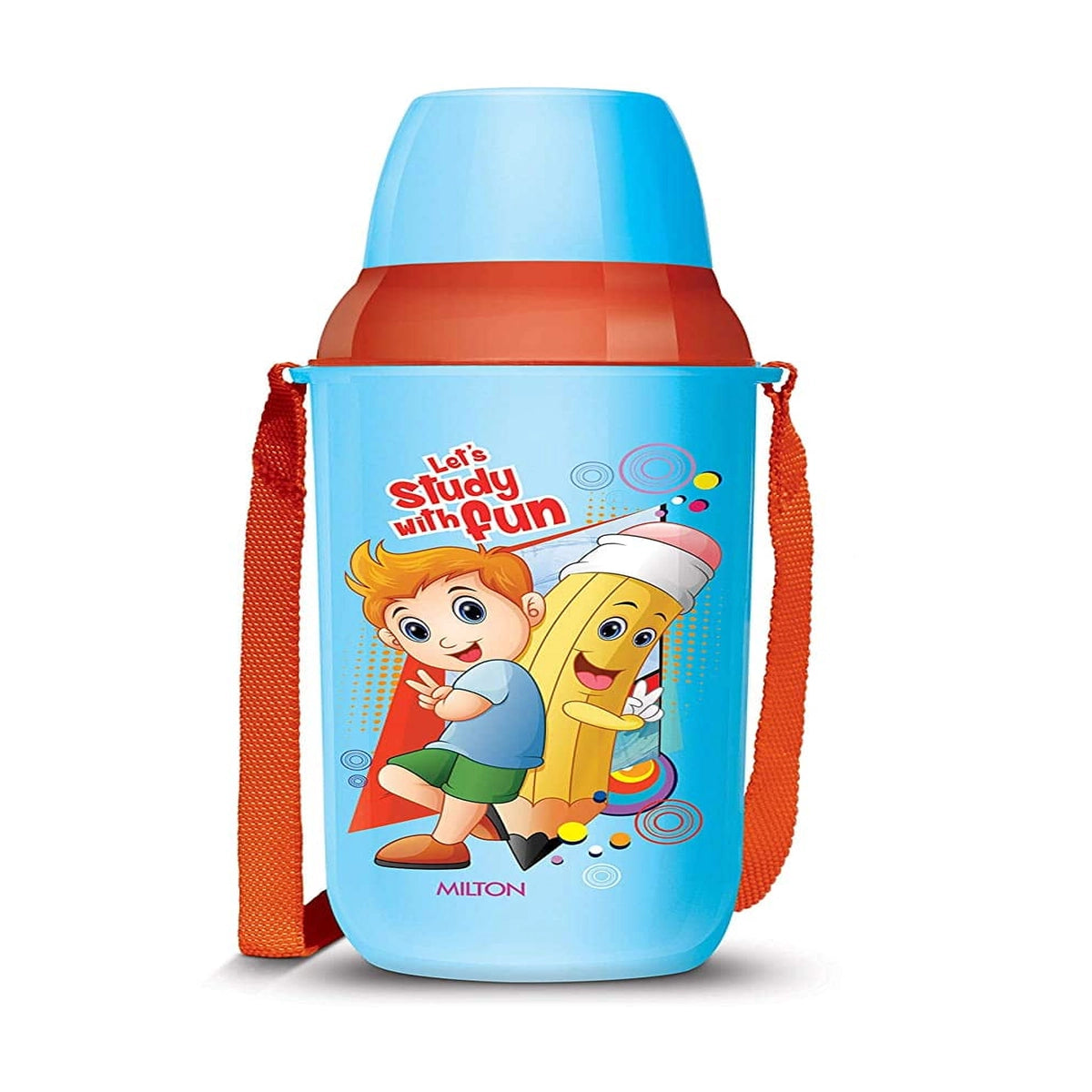 Milton Steel Swift Insulated Inner Stainless Steel Water Bottle for Kids - 600ML