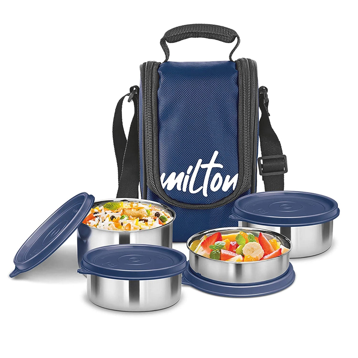 Milton Tasty Lunch Stainless Steel Set of 4