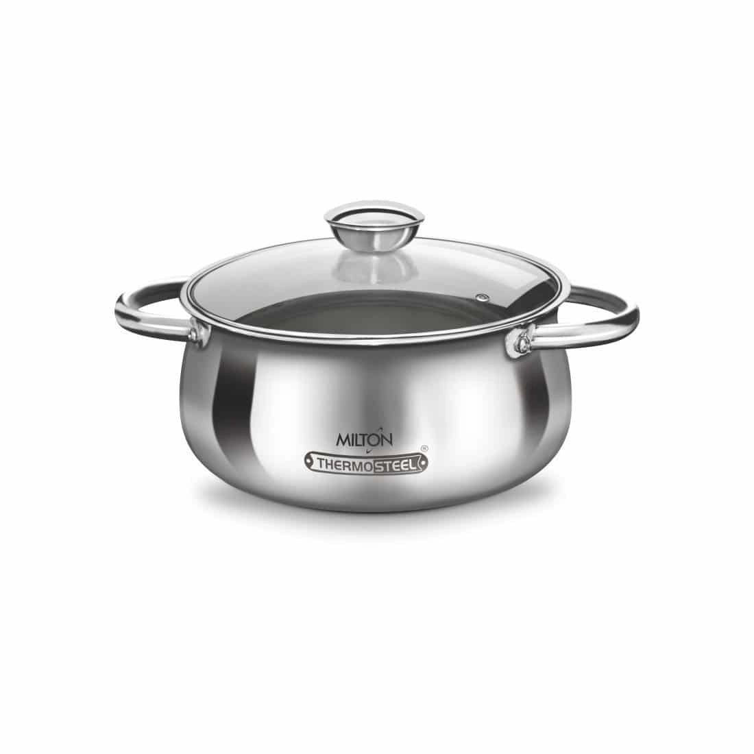 Milton Monarch Stainless Steel Casserole_silver - 1000ml