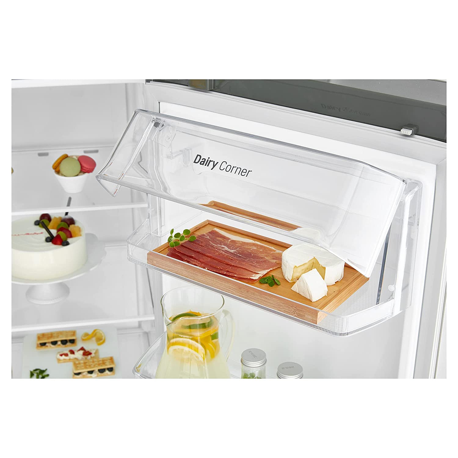 LG 688 L Frost-Free Smart Inverter Compressor Side-By-Side Refrigerator (GC-B257KQDV, Dark Graphite Steel, Multi Digital Sensors and Express Freezing, 2022 Model)