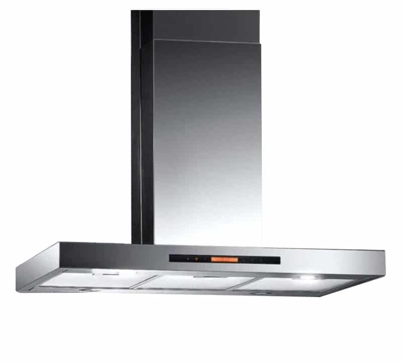 Kaff Modena Dx Deluxe 90 Cm Island Chimney