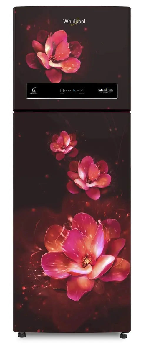 Whirlpool 265 L 3 Star Inverter Frost-Free Double Door Refrigerator (INTELLIFRESH INV CNV 278 3S, Wine Flume, Convertible)