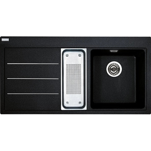 Franke kitchen sinks Mythos Fusion MTF 651 Fragranite Onyx