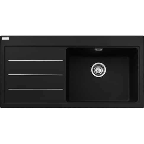 Franke kitchen sinks Mythos Fusion MTF 611 Fragranite Onyx