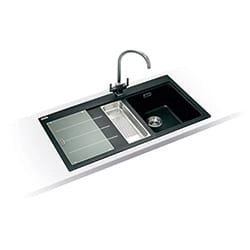 Franke kitchen sinks Mythos Fusion MTF 651 Fragranite Onyx