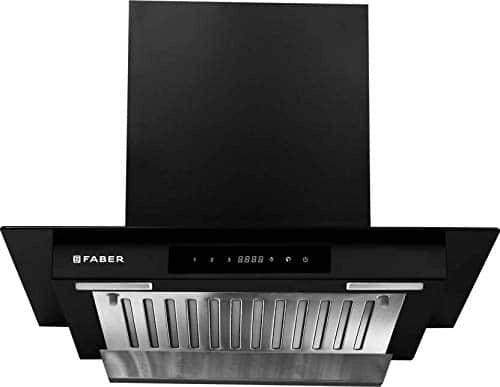 Faber 60 cm 1200 m3/HR Chimney (HOOD MERCURY HC TC BK 60)