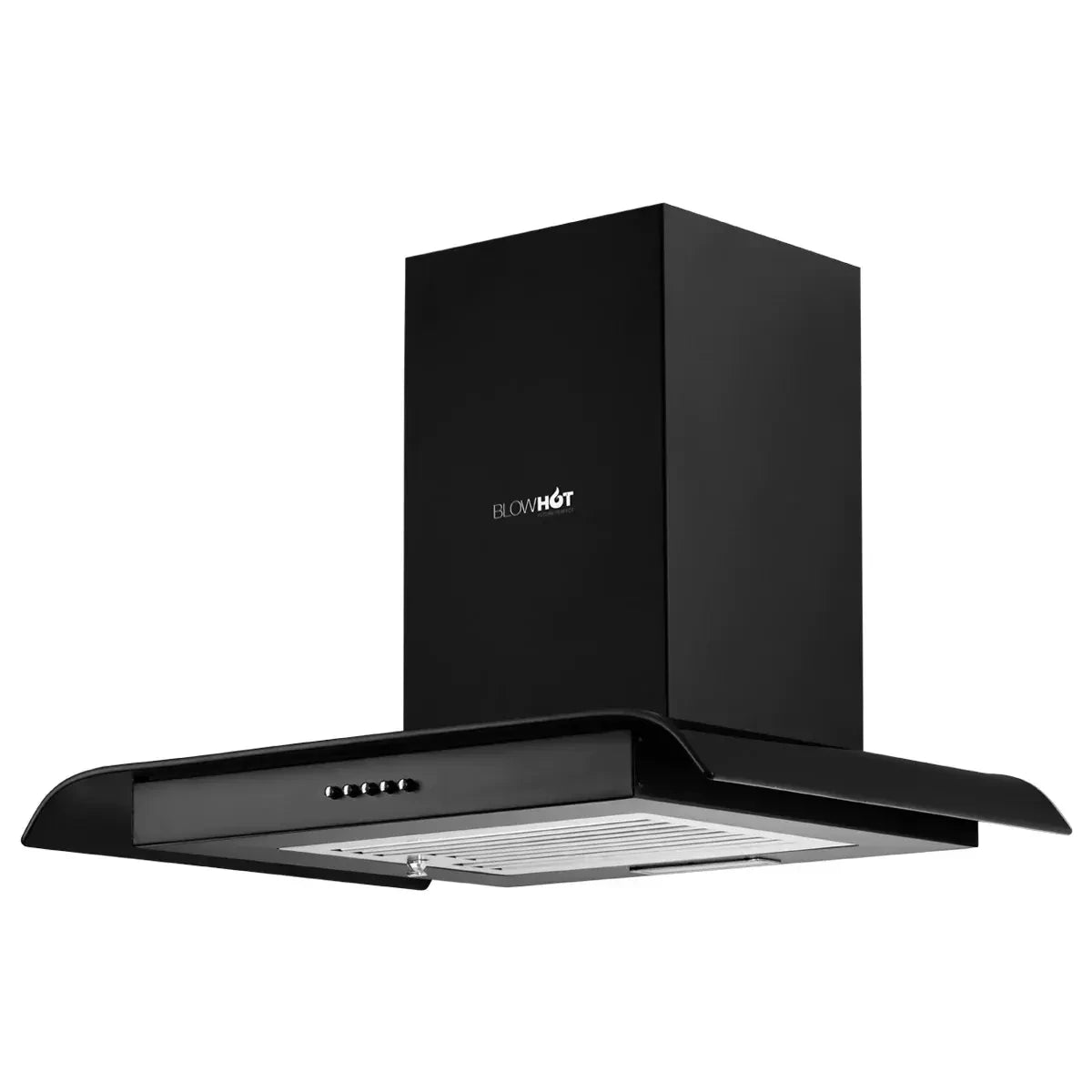 Blowhot chimney Spectra 60 Cm Black Push Control