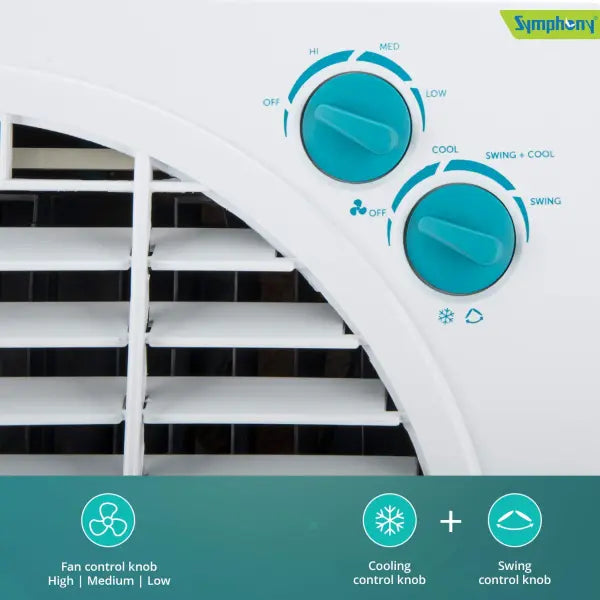 Symphony Jumbo 70 Desert Air Cooler 70-litres (White)