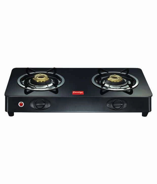 Prestige Royale GT 02 Auto Ignition Glass Top Gas Stoves 40109