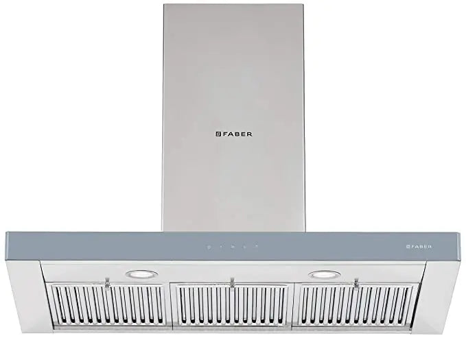 Faber 90 Cm 3 Way Silent Suction Chimney, 1095 m3/hr (Stilux 3D T2S2 TC LTW 90, 3 Baffle Filters, Touch Control, Stainless Steel)