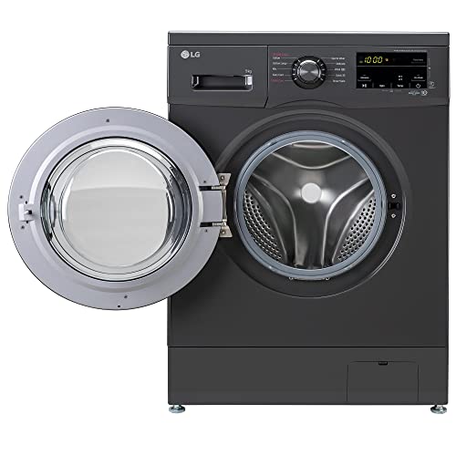LG 9 Kg 5 Star Direct Drive Technology, Steam Wash, 6 Motion DD, Smart Diagnosis, Fully-Automatic Front Load Washing Machine (FHM1409BDM, Allergy Care, In-Built Heater, Touch Panel, Middle Bl