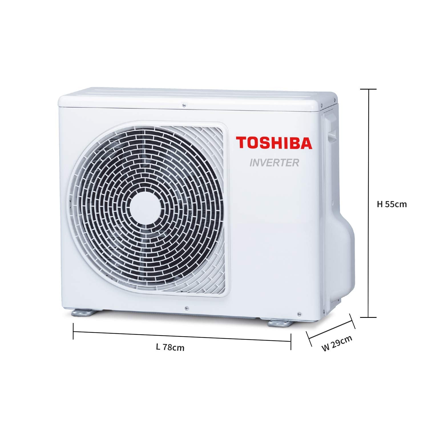 TOSHIBA 1.5 Ton 5 Star Antibacterial Coating, Dust Filter, Air Purification, Dehumidifier Split System AC (Copper, Inverter, 2021 RAS-18ZKCV5G-INT+RAS-18ZACV5G-INT, White)