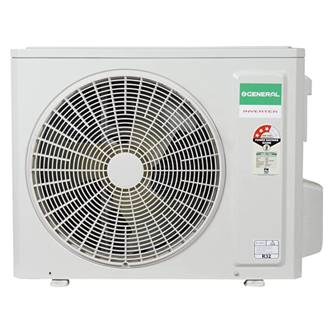 OGeneral 1 Ton 3 Star Split Inverter Air Conditioner ASGA12CLWA-B, White
