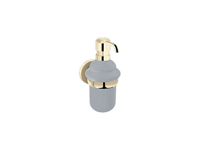 kohler K-10712IN-AF Liquid soap dispenser in french gold