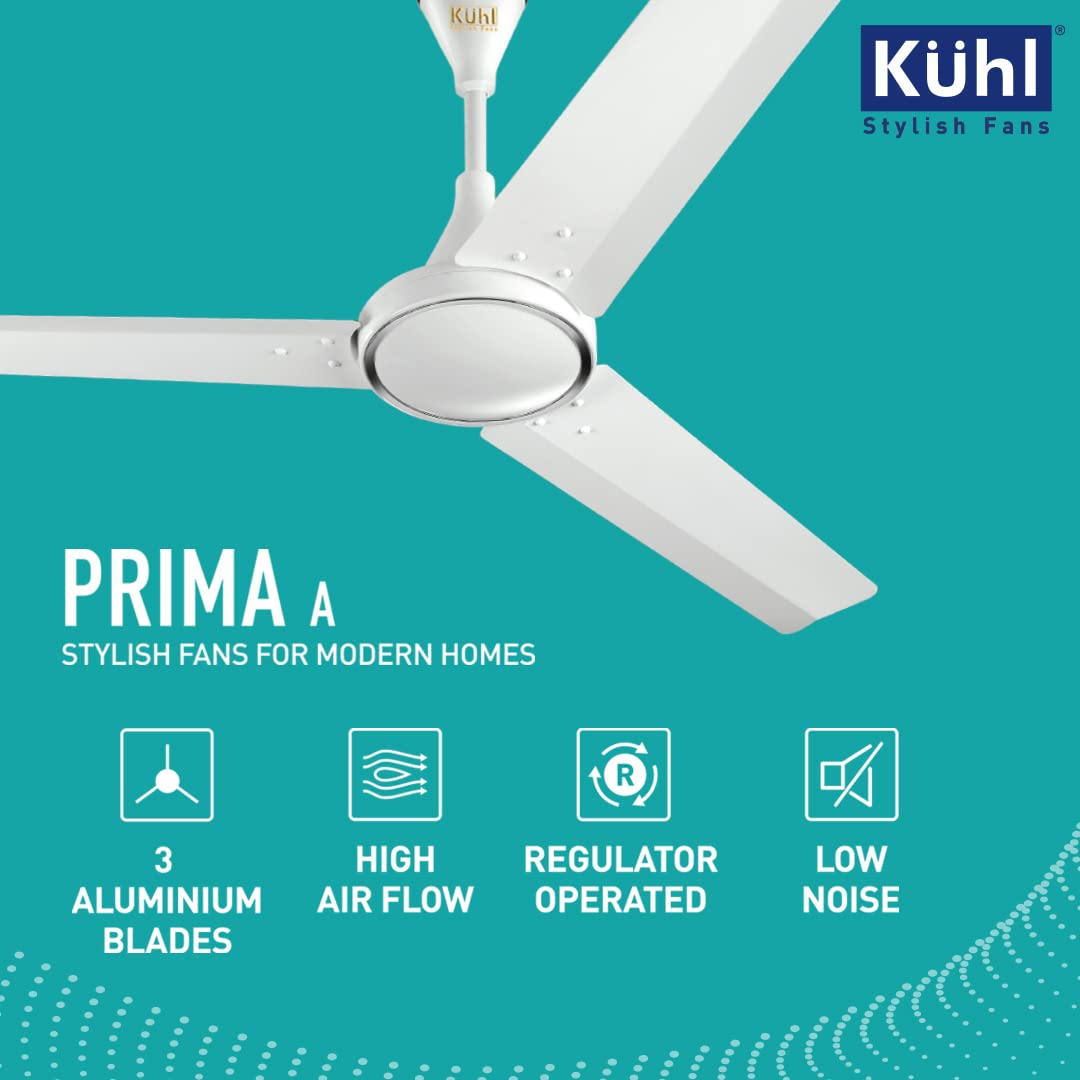 KUHL Prima A Stylish BLDC Fan | 5-Star Rated