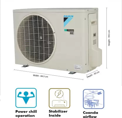 Daikin JTKJ50TV16U 1.5 Ton Inverter 5 Star Split Air Conditioner