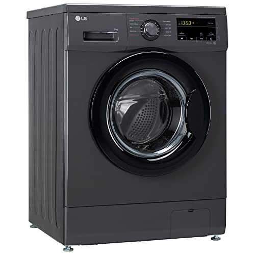 LG 9 Kg 5 Star Direct Drive Technology, Steam Wash, 6 Motion DD, Smart Diagnosis, Fully-Automatic Front Load Washing Machine (FHM1409BDM, Allergy Care, In-Built Heater, Touch Panel, Middle Bl