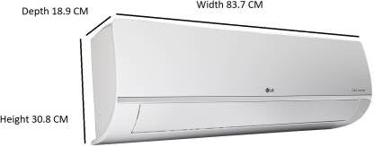 LG 1.2 Ton 3 Star Inverter Split AC (RS-Q17XNXE)