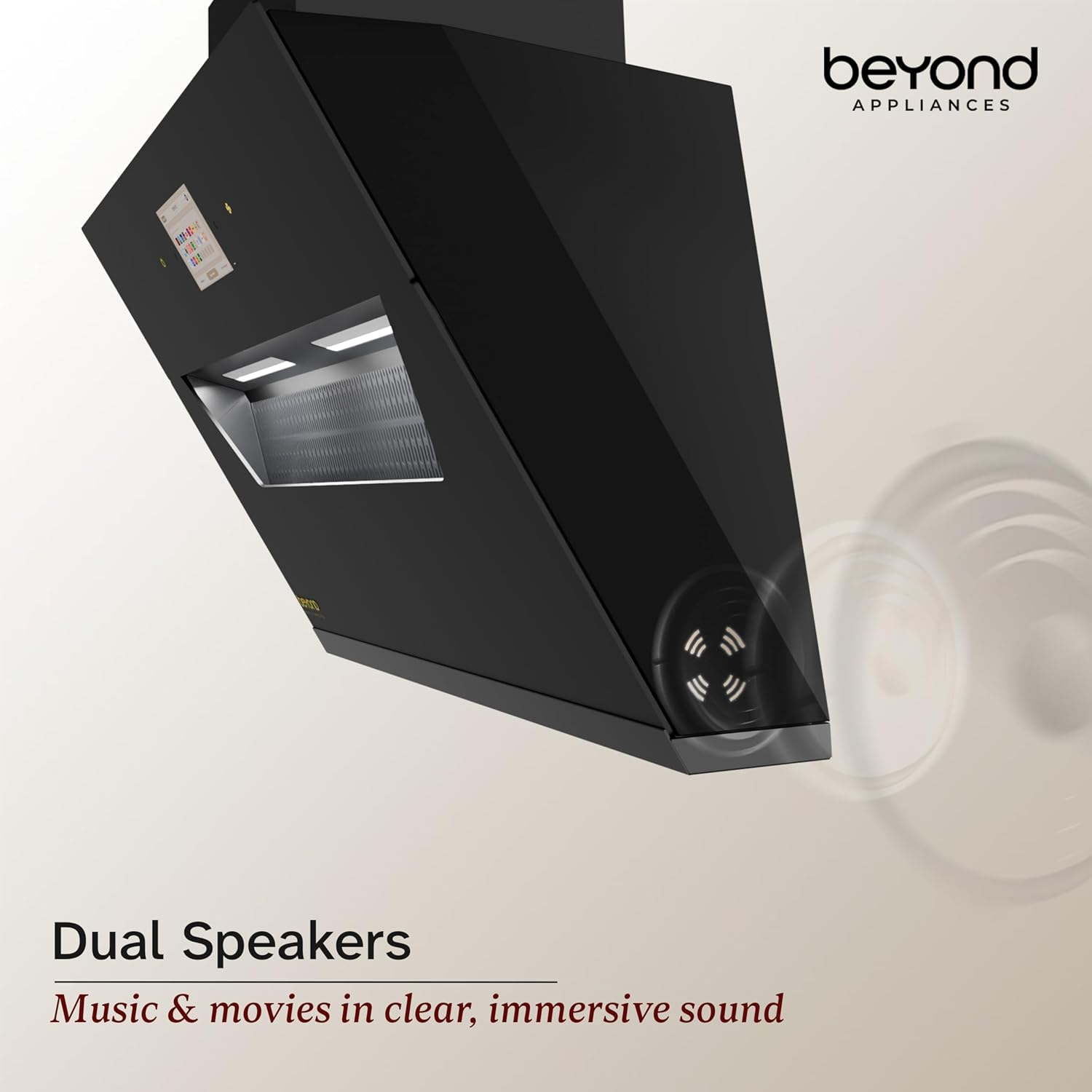Beyond Appliances Eris 90cm Auto Clean Chimney BASCER90IF003