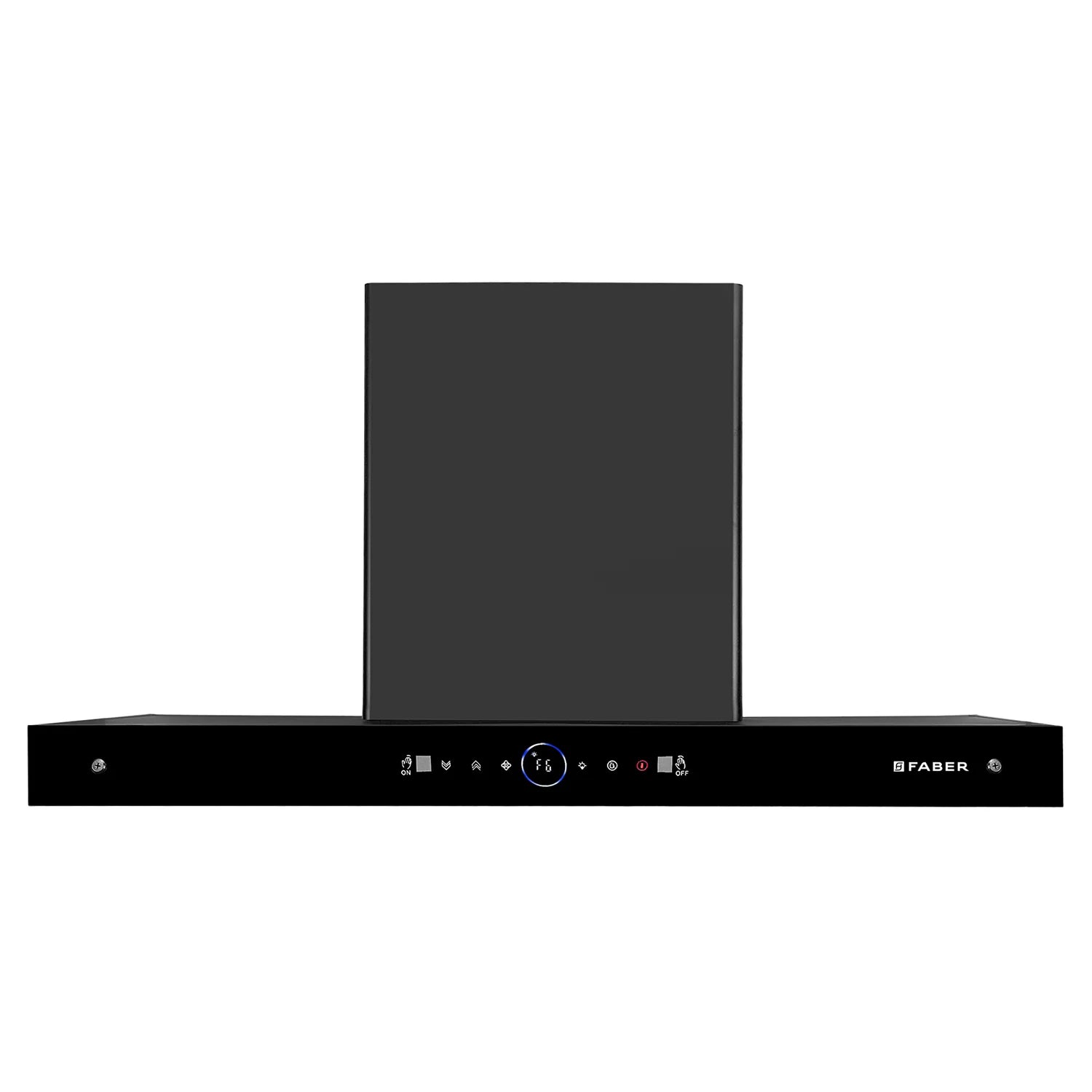 Faber DAZZLE HC SC FL BK IN 90 - 90cm Kitchen Chimney HOOD: Sleek & Stylish Design