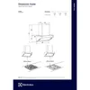 Electrolux 700 Series 60cm 730m3/hr Ducted Auto Clean Wall Mount Chimney with Gesture Control