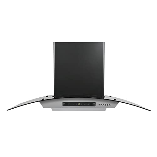 Faber 90 Cm 1200 M3/Hr, Autoclean Chimney, Filterless, 8Yr On Motor, 2Yr Comprehensive Warranty, Italian Design - Made In India (Hood Venice In HC SC FL LG 90, Touch & Gesture Control, Light