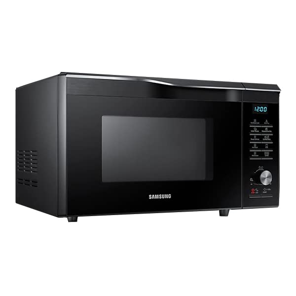 Samsung 28L Convection Microwave Oven with SlimFry MC28A6036QK/TL Black