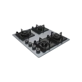 Kaff NYG 64G Kitchen Built-in Hob: 4 Full Brass, 60cm - Sleek & Efficient Cooking Solution