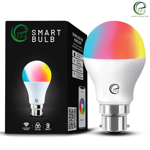 eFF4 Smart Bulb: App-Controlled with Endless Color Options for Customized Vibes