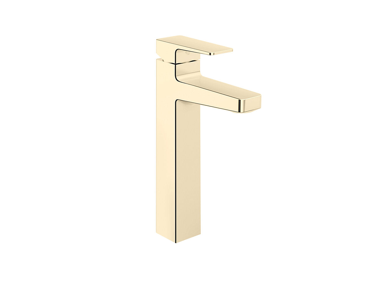 kohler K-22535IN-4ND-AF Tall single-control basin faucet without drain in french gold