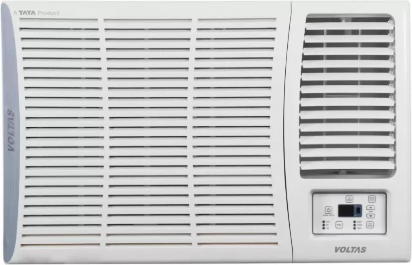 Voltas 2023 Model 1.5 Ton 5 Star Window Inverter AC - White (185V Vertis Elite(4011469), Copper Condenser)