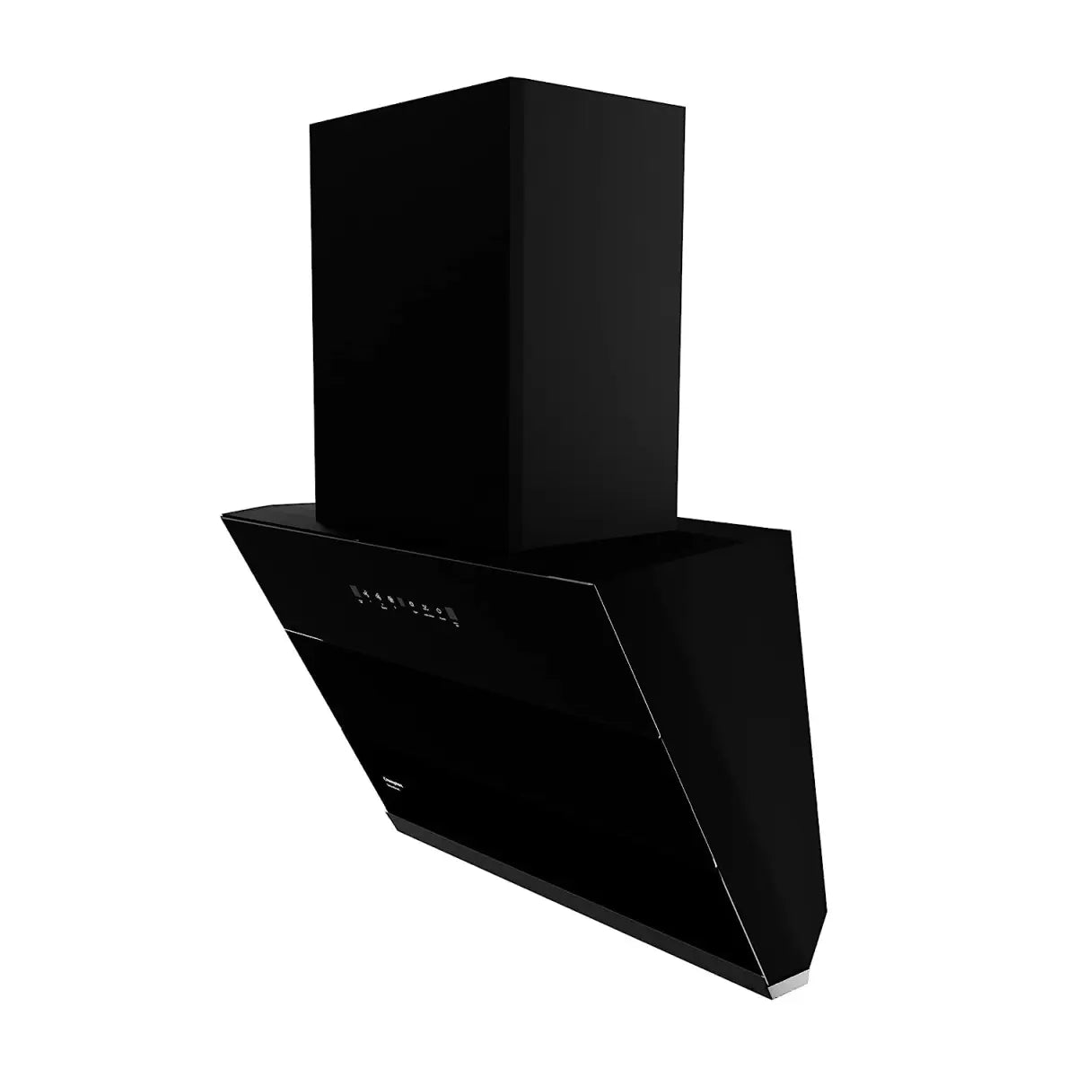 Crompton SensoSmart Inclined 60cm Chimney Filterless (Black), Free installation&Ducting kit,1290 m³/hr (CHD-SSI60FLE-MBL)