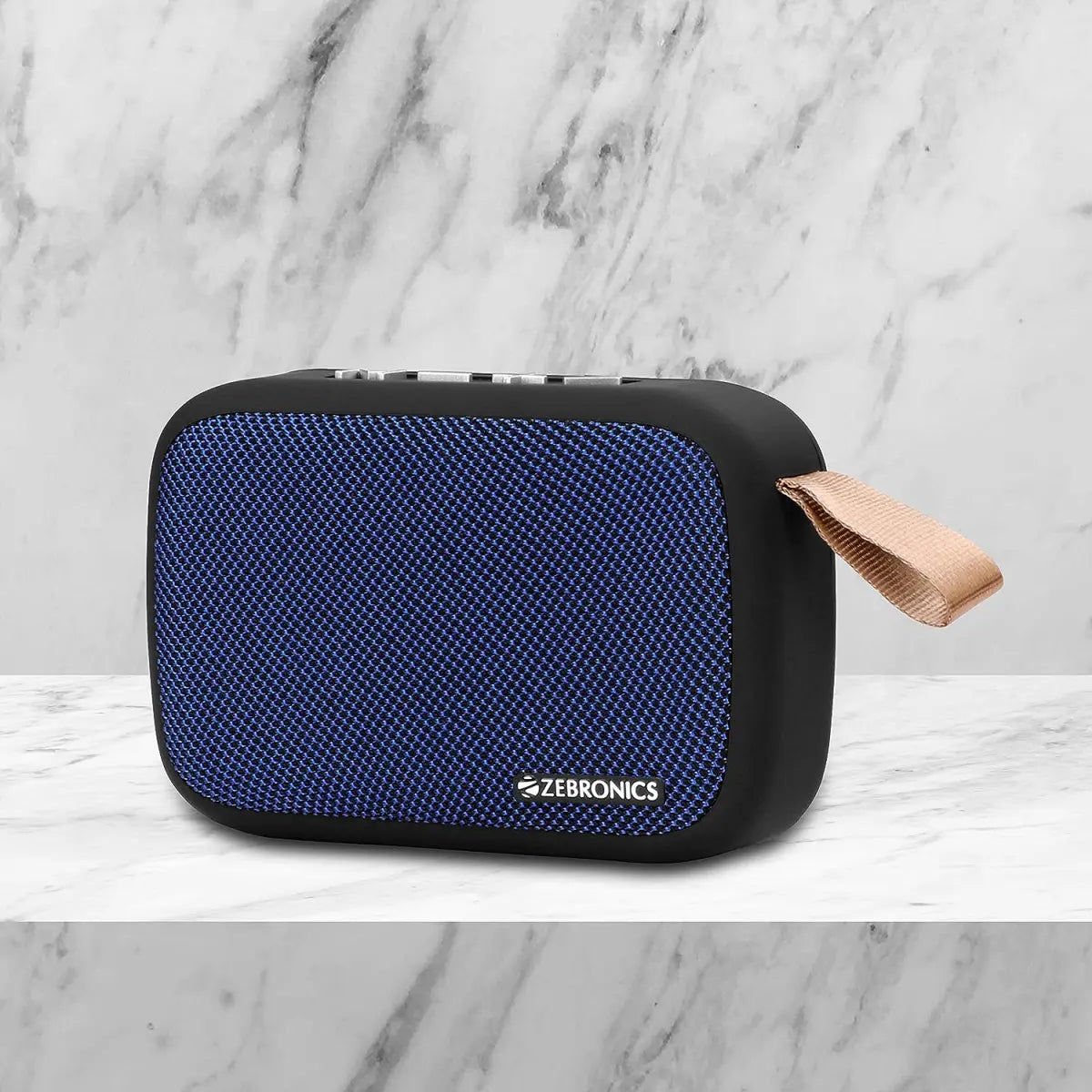ZEBRONICS Zeb-Delight 3 Watt Wireless Bluetooth Portable Speaker (Blue)