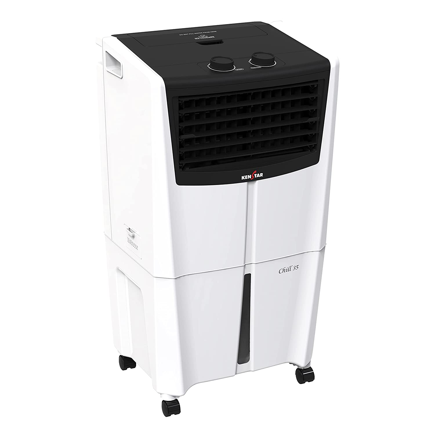 Kenstar Chill 35L  Honeycomb Personal Cooler White & Black