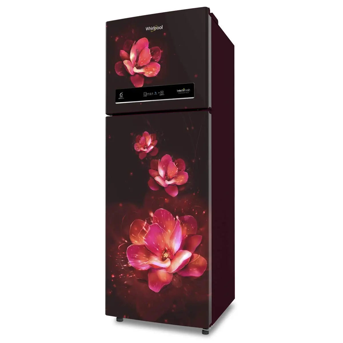 Whirlpool 265 L 3 Star Inverter Frost-Free Double Door Refrigerator (INTELLIFRESH INV CNV 278 3S, Wine Flume, Convertible)
