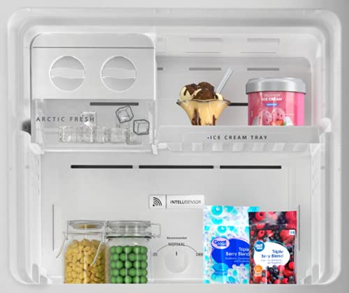Whirlpool 340 L 3 Star with Inverter Double Door Refrigerator with Adaptive intelligence technology (IF INV CNV 355 COOL ILLUSIA 3S, Cool Illusia Steel, Convertible, 2022 Model)