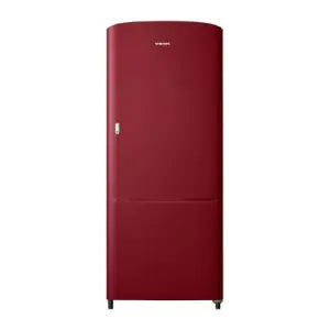 Samsung Refrigerator DC 183 L Scarlet Red Single Door 2 Star BEE Rating RR20C11C2RH/HL
