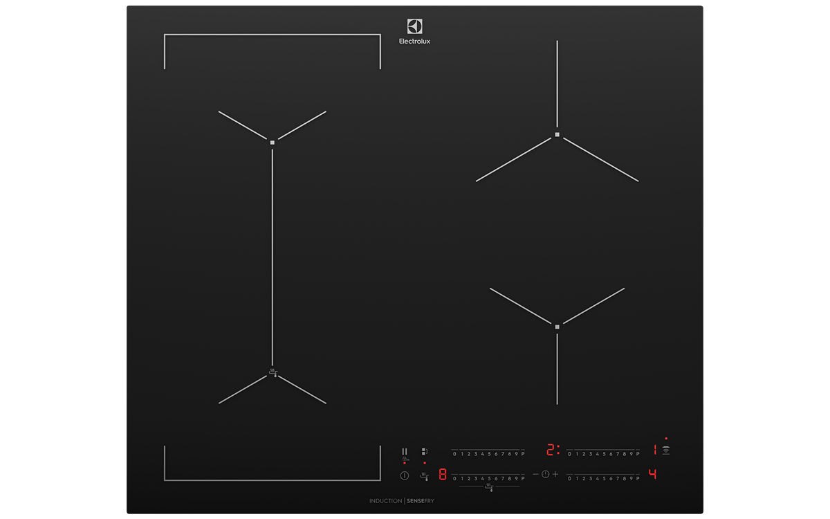 Electrolux 60Cm Ultimate Taste 700 Built-In Induction Hob with 4 cooking  Zones EHI645BE