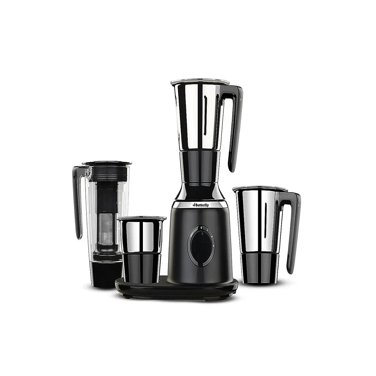 Butterfly Spectra 750-Watt Mixer Grinder with 4 Jar (Black)