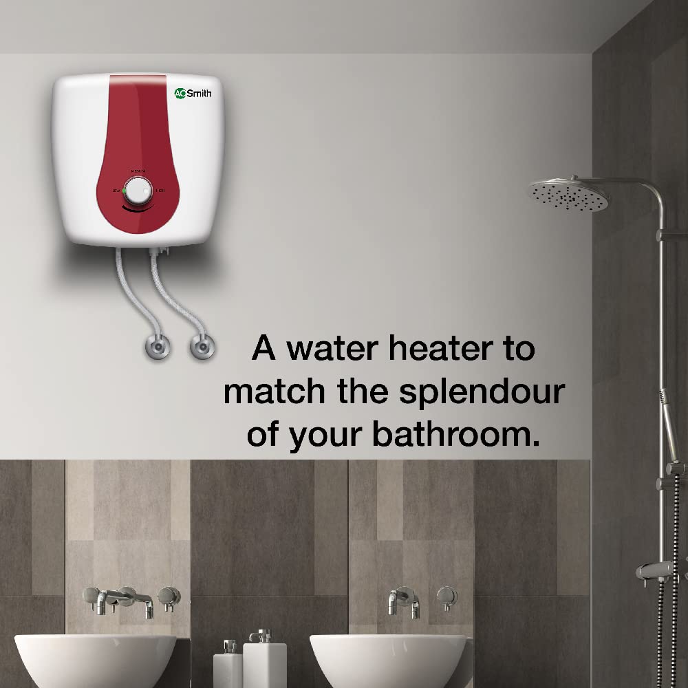 AO Smith SGS-GREEN 6L 3KW Vertical Water Heater White
