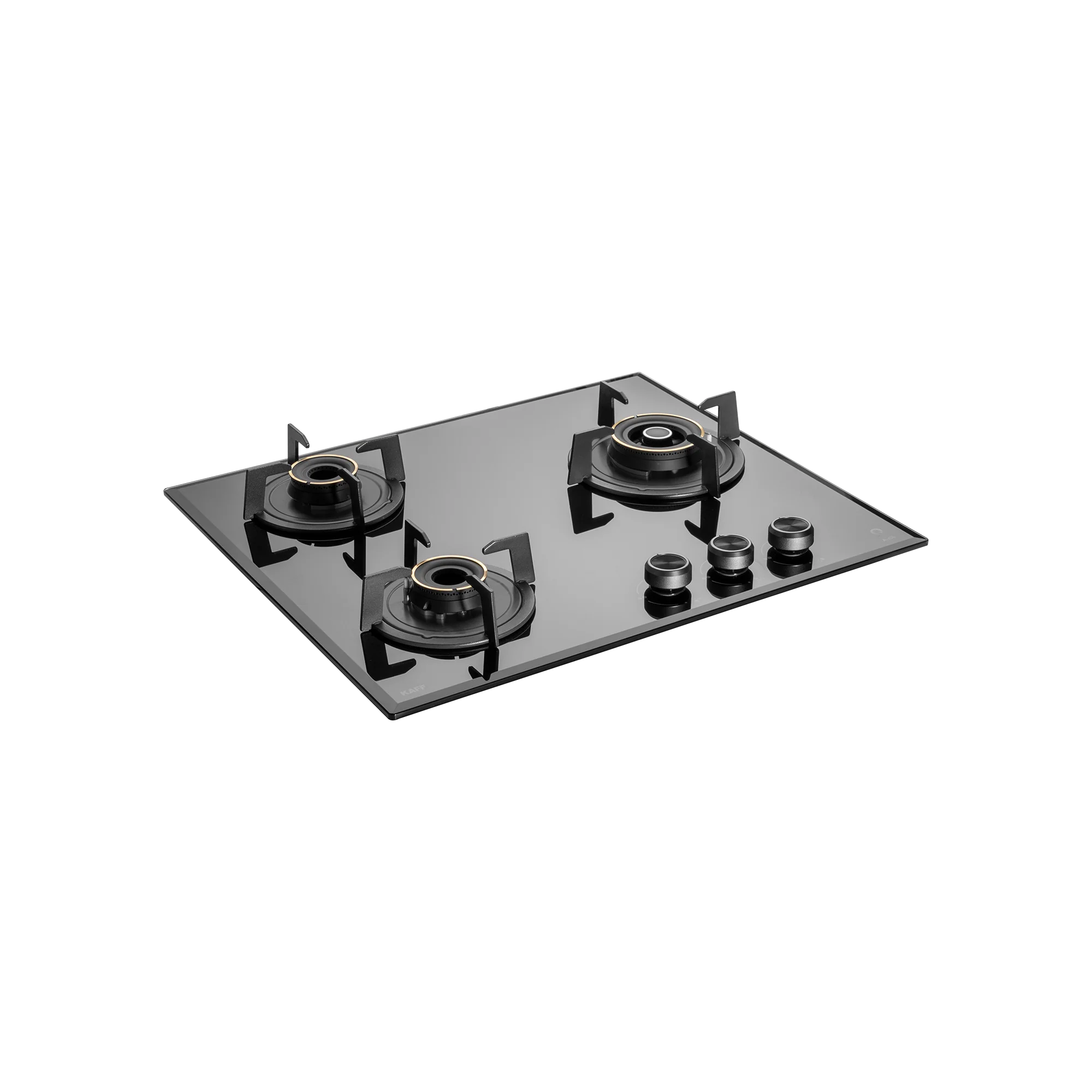 Kaff ALNF 603 Built-in Hob: 3 High Efficiency Brass Burner