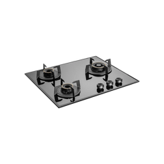 Kaff ALNF 603 Built-in Hob: 3 High Efficiency Brass Burner