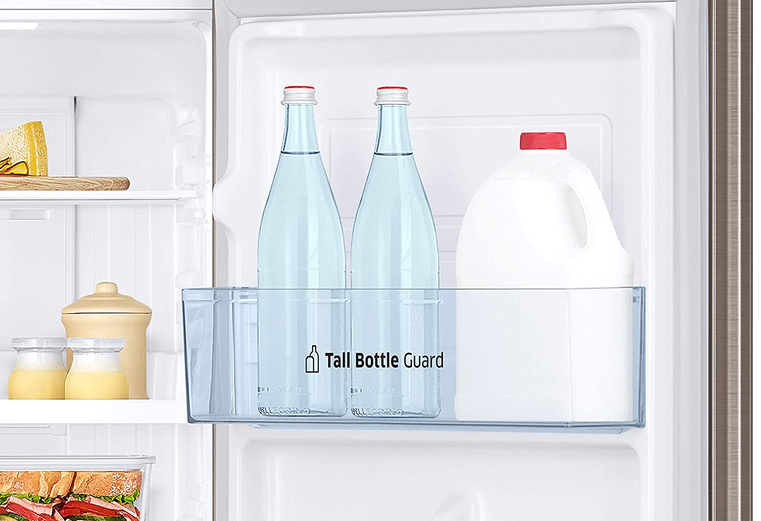 Samsung 253 L 2 Star Inverter Frost-Free Double Door Refrigerator (RT28T3722DX/NL, Luxe Brown, Convertible, 2022 Model)
